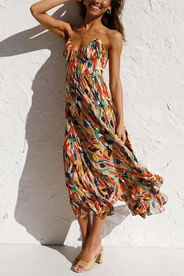 CICIE - Colorful Midi Dress