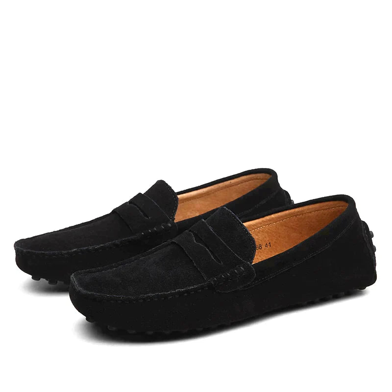 HUGO - Italian Style Suede Loafers