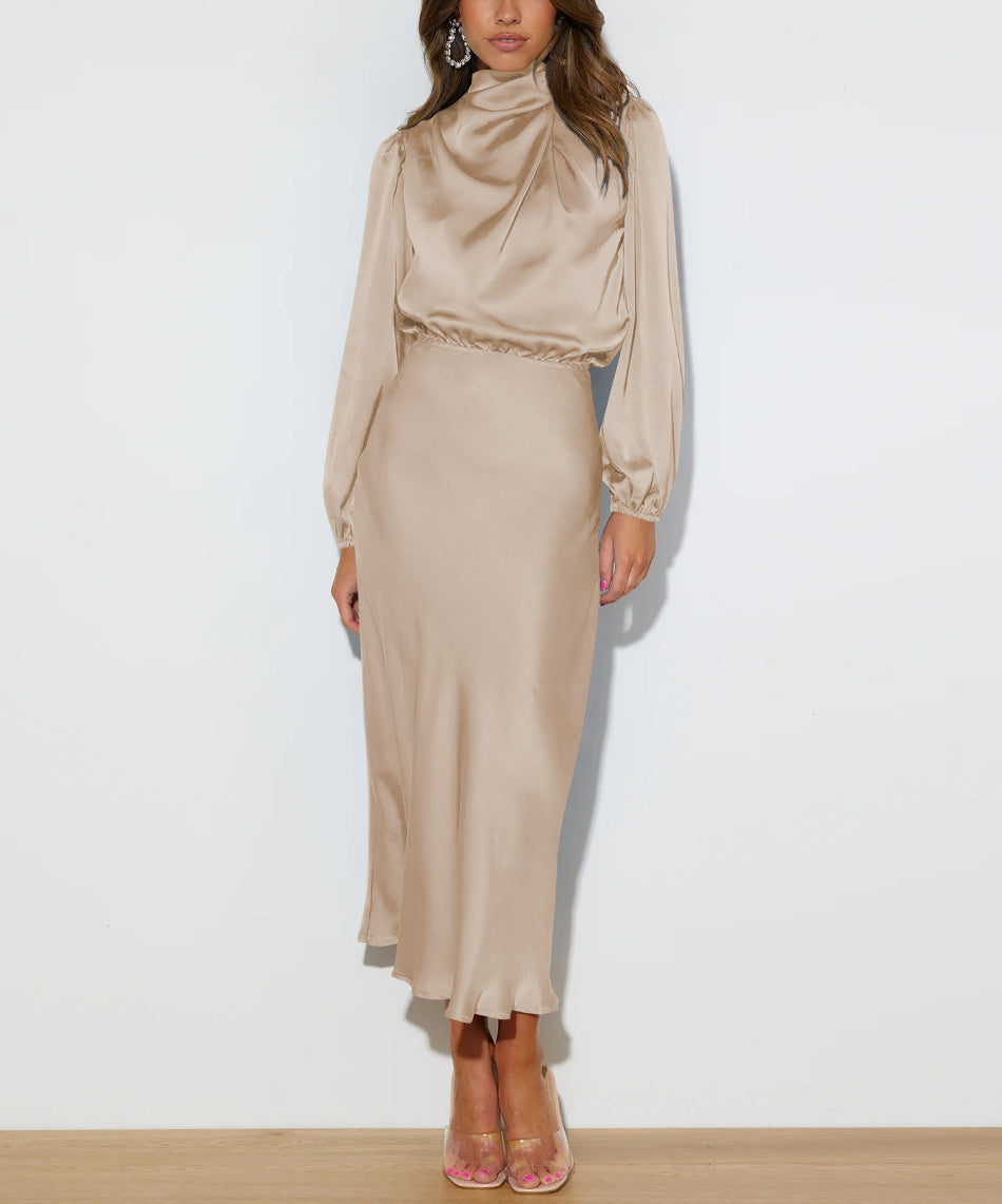 Audra - Elegant Long-sleeved Dress