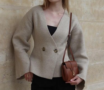 Freya - Beige cardigan