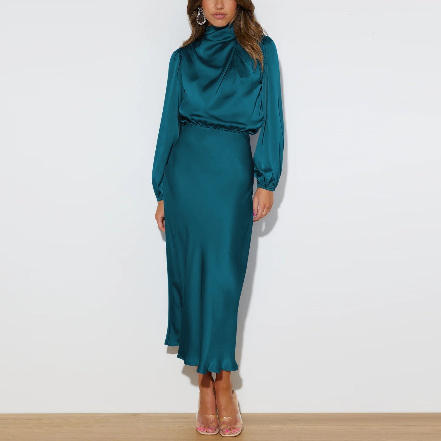 Audra - Elegant Long-sleeved Dress