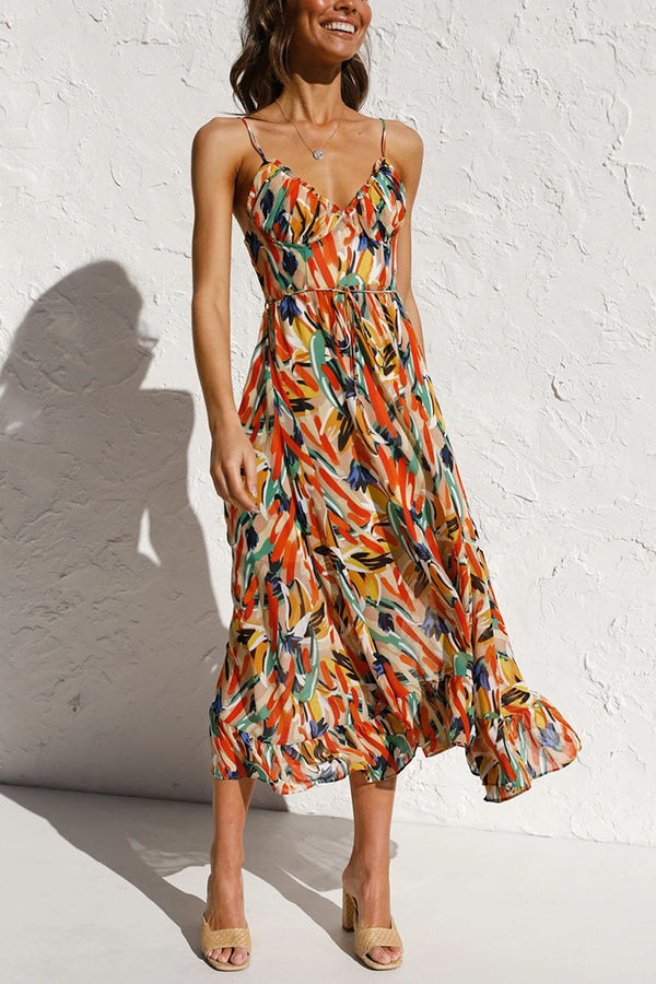 CICIE - Colorful Midi Dress